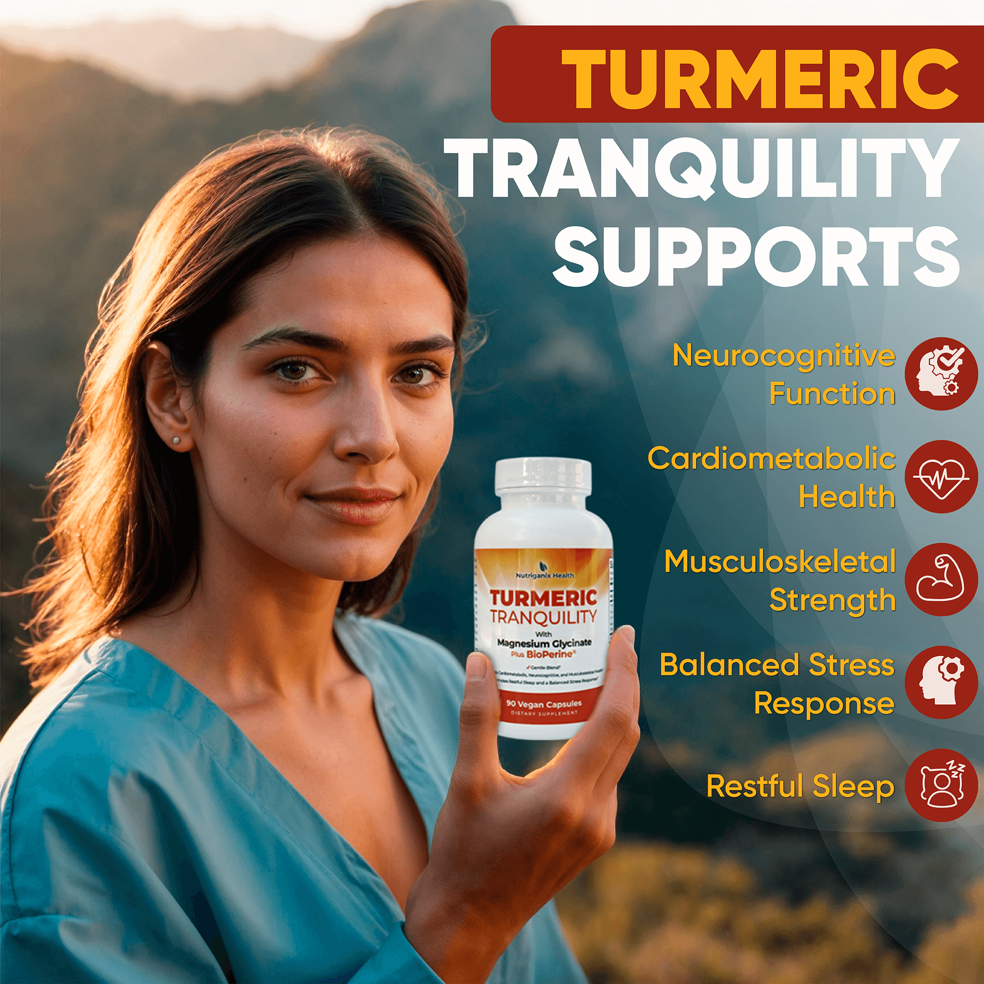 Turmeric Tranquility supports